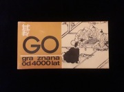 GO gra znana od 4000 lat - RETRO PRL 40 letnia gra - UNIKAT !!! 