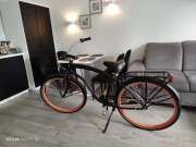 Rower miejski Imperial Bike czarny 20 cali 28 cali 3 biegi