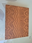 Deska sztorcowa do krojenia serwowania z drewna jesionowego