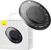 BASEUS - ŁADOWARKA INDUKCYJNA, BEZPRZEWODOWA DO TELEFONU 15W FAST QI