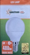 16x żarówka Spectrum LED E14 6W 480 lm barwa biała ciepła 3000K