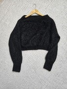 Krótki sweter moher wełna r. M