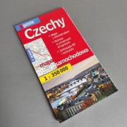 Czechy mapa samochodowa