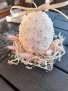 Wielkanocna świeca z wosku sojowego z aromatem