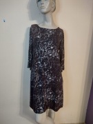 Sukienka damska bordo