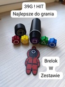 Gonggi Squid Game 2 kości do gry ciężkie dociążone 