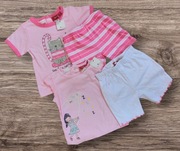 Dwie piżamy dla dziewczynki rozmiar 80 firmy Sprout. 100% cotton