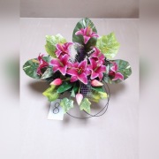 Wiązanka nagrobna Wielkanoc stroik