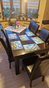 Fornirowany stół na 8-16 osób 100x200(400)cm wenge