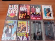 Kasety Disco Polo 8 szt. Redox, casanova, fanatic, tropical, boys