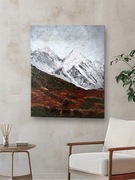 Obraz akrylowy Granica Ciszy, 40 x 50 cm, ręcznie malowany