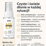 Antybakteryjny spray do rąk z aloesem