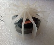 Silnik 220V sieciowy z suszarki albo wentylatora z turbinką