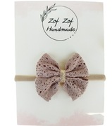 Kokarda koronkowa opaska bezuciskowa 