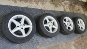 Felgi Aluminiowe średnica 15" szarość 7" 4x108, ET38, 4szt. citroen peugeot