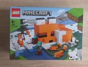 Lego minecraft domek lisa