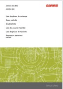 Katalog części Claas Axion 810, 820, 830, 840, 850 typ A 09