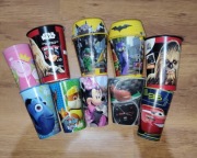 Kubki plastikowe LEGO Batman, Star Wars Świnka Peppa i inne