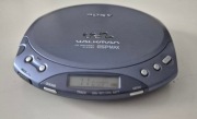 Sony Discman CD walkman  D-E220 niebieski sprawny