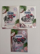 Isana Exotic Party -płatki pod oczy z kwasem hialuronowym. Zestaw 3 szt.