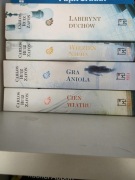Carlos Ruiz Zafón, Cykl: Cmentarz Zapomnianych Książek (tom 1-4)
