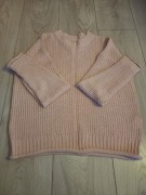 HIT! Sweter damski różowy Sinsay