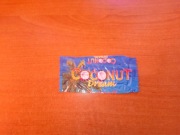Coconut dream 2004 czekolada puste opakowanie okładka