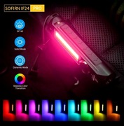 Wielofunkcyjna latarka SOFIRN IF24 PRO RGB 1800lm + AKU / funkcja Powerbank