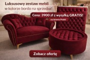 Recepcja sofa kolor tkaniny do wyboru