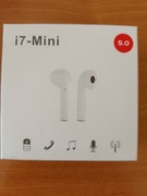 Słuchawki bezprzewodowe i7-mini białe 