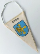 Proporczyk Opole Herb Orzeł bez korony