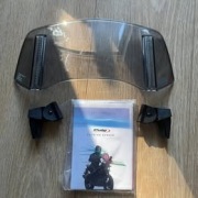 Uniwersalny Deflektor do szyb PUIG 2.0 Lekko przyciemniany (H)