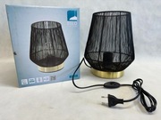 Lampka nocna industrialna czarna z włącznikiem Escandidos 99808 EGLO