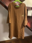 Zara S Denim Capsule Cacao brąz