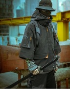 Kurtka Techwear "XIPHEVIL Cyberpunk Outfits City Judge Samurai"