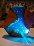 Unikatowa Lampka z żywicy 