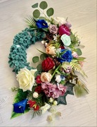 stroik wianek wieniec kompozycja na grób cmentarz