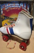 Wrotki - Roller Derby Model 1955 White – oryginalny, nigdy nieużywany