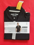 Koszulka męska polo XL nowa Tom&Rose czarna