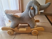 Słoń na biegunach i jeździk