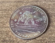 Naddniestrze 25 rubli 2017 XXIII Zimowe IO 2018 Pyeongchang 