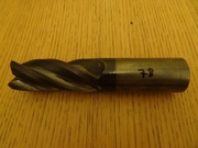 Frez pełnowęglikowy HM do metalu fi 32 mm walcowo-czołowy, 4 piórowy (78)