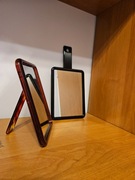 Lusterko lustro zwierciadło prostokątne stojące wiszące