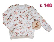 Nowa bluza dziewczęca rozmiar 140 Hand Made