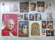 Obrazki religijne, plakat Jan Paweł II A4, modlitewnik pielgrzyma
