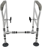 Poręcze toaletowe dla osób starszych Regulowana szerokość i wysokość