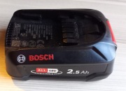 Oryginalny akumulator bateria Bosch PBA 18 2,5Ah prawie nowy