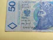 Banknot 50zł 1994r