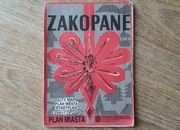 Zakopane plan miasta 1991 rok