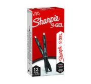 Profesjonalne długopisy żelowe Sharpie, 12szt. 